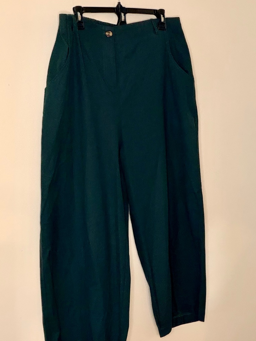 Amazon Women's Wide Leg Pants in Deep Teal